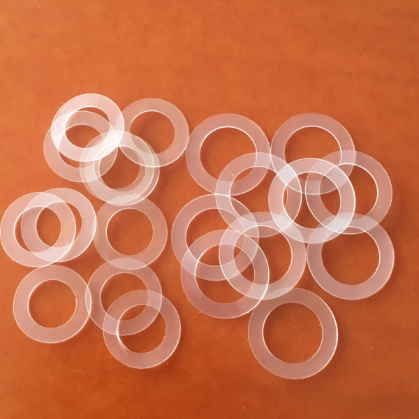 White nylon gasket