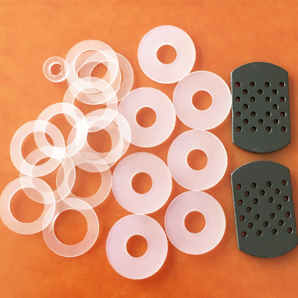 White nylon gasket